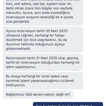 Hotels.com İle Yanlış Yönlendirme Ve Mağduriyet
