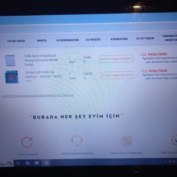 Evidea'dan Aldığım Ürünler Eksik Ve Yanıltıcı Bilgi!