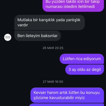 Sipariş Verip Beklemekten Yorgun Düştüm