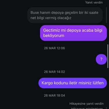 Sipariş Verip Beklemekten Yorgun Düştüm