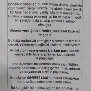 Trendyol'dan Sipariş Edilen Kahve Makinesi Teslim Edilmedi