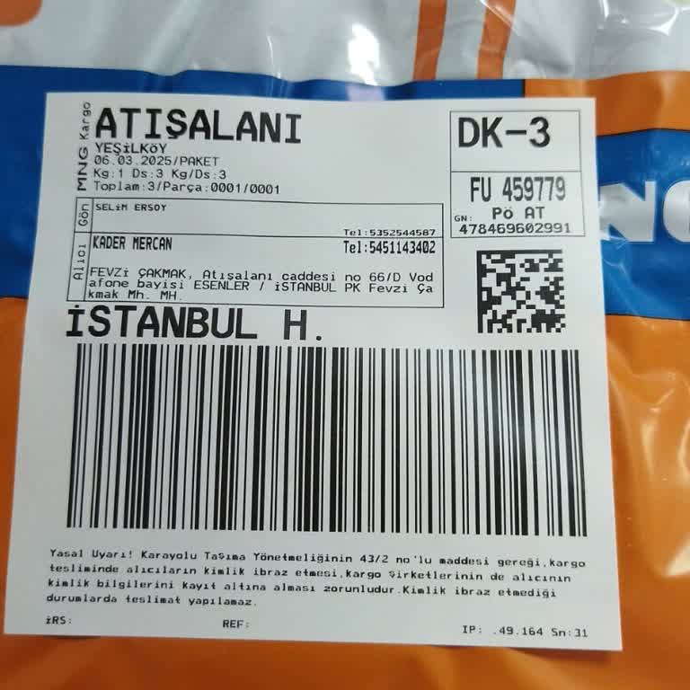 Yanlış Adrese Teslim Edilen Modem İçin Haksız Fatura