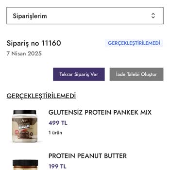 Ödeme Yapıldı, Sipariş Gerçekleşmedi!