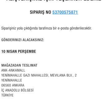 Zara'dan İptal Edilen Sipariş Mağduriyeti