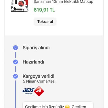 Aras Kargo'nun Bayram Sonrası Teslimat Sorunu