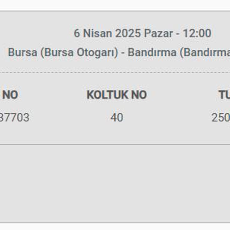 Otobüs Beni Almadan Hareket Etti!