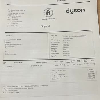 Dyson Ürün İadesinde Yasal Hak İhlali