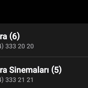 Ulaşılamayan Müşteri Hizmetleri Ve Sinema Bölümü