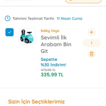 İndirimli Oyuncak Arabada Yanıltıcı Fiyatlandırma