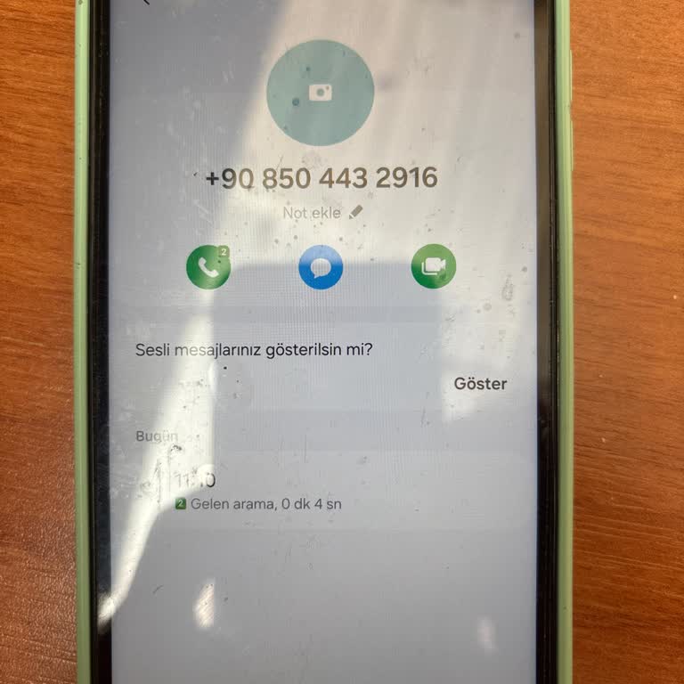 08504432916 Numaralı Telefondan Aranıldı
