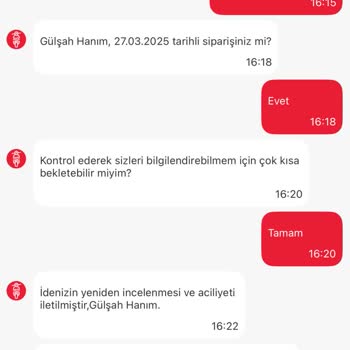 Tıkla Gelsin'de Sipariş Ve İade Sürecinde Yaşanan Sorun