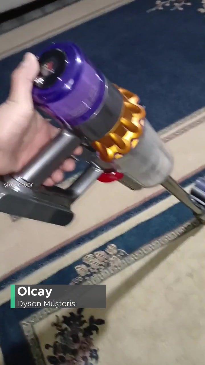 Dyson Süpürge Çalıştırdığım Zaman Kendi Kendine Duruyor! videonun kapak resmi