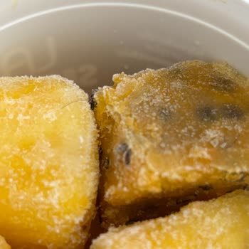 Dondurulmuş Meyvede İstenmeyen Sürpriz