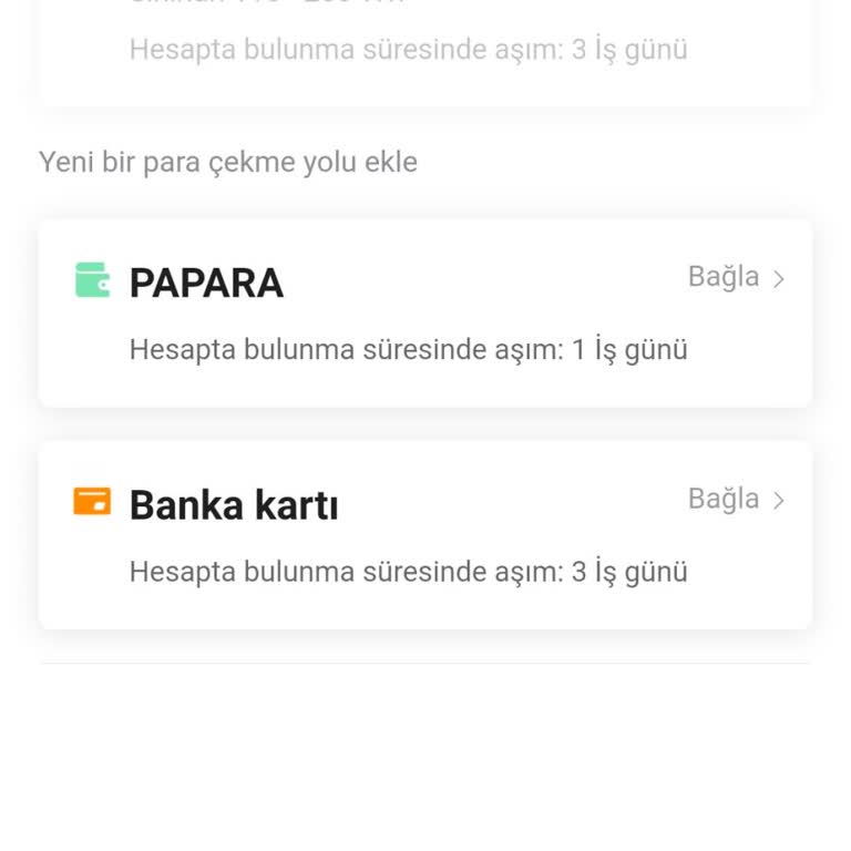 Kwai Uygulamasında Para Çekme Sorunu
