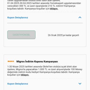 Kupon Tanımlama Sorunu Ve Yetersiz Müşteri Hizmetleri