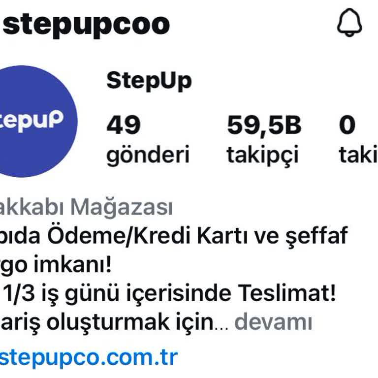 Stepup.com.tr Siparişim Nerede Cevap Yok