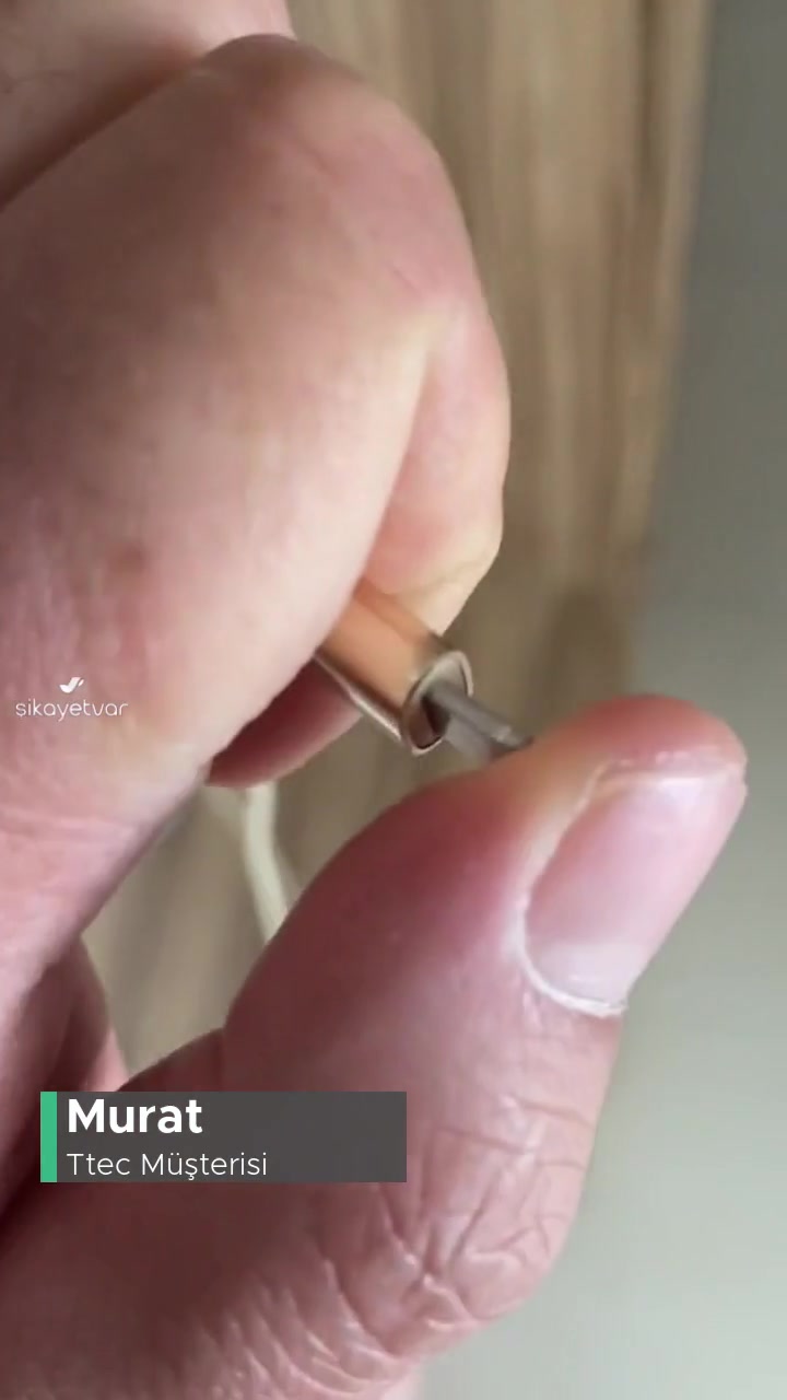 Ttec Kablo Elimizde Çürüyecek, Üçüncü Kullanımda Patlak Verdi videonun kapak resmi