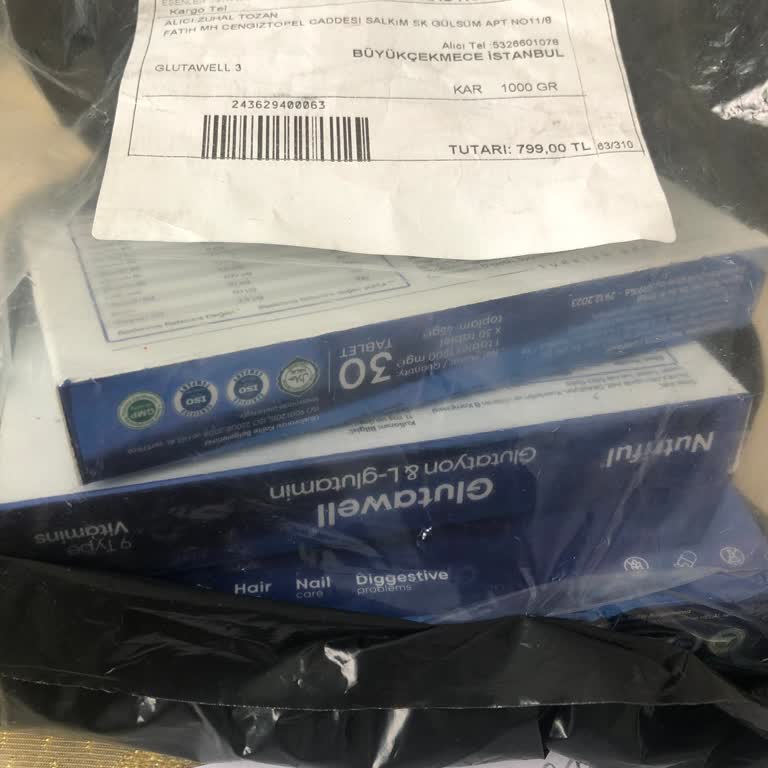 Glutawell Ürünlerinde Eksik Parça Sorunu