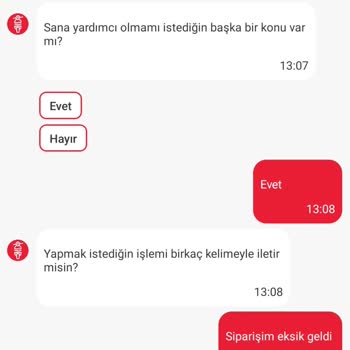 Sipariş Eksikliği Ve İletişim Sorunlarıyla Mağduriyet