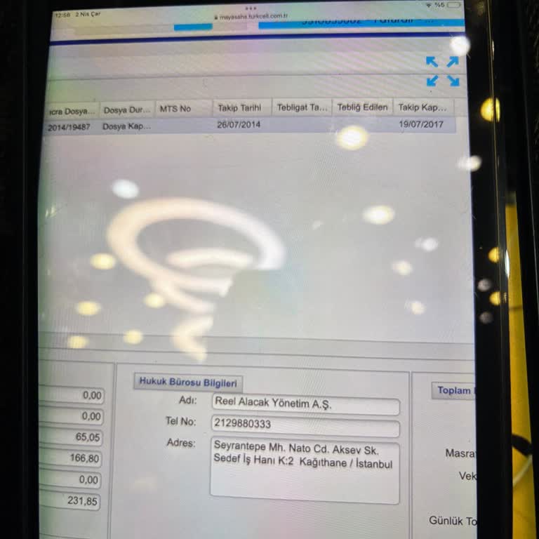 12 Yıllık Borç Kabusu: 1 TL 45 Kuruş İçin İcra!