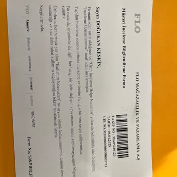 Adidas Ayakkabımın File Ve Burun Kısmı Sorunları