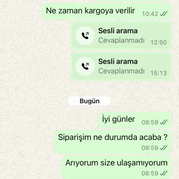 EFT İle Sipariş Oluşturma Sorunu Ve İletişimsizlik