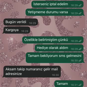 Siparişim Gönderilmedi Ve Para İadem Yapılmadı