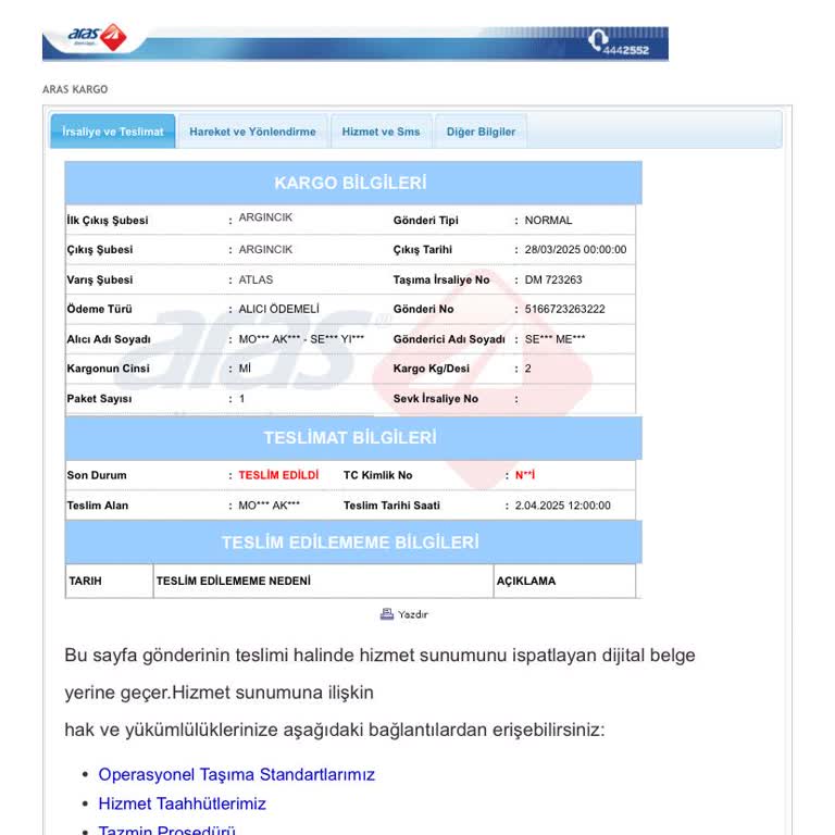 İade Edilen Ürün Teslim Edilmedi, Müşteri Hizmetleri Cevap Vermiyor