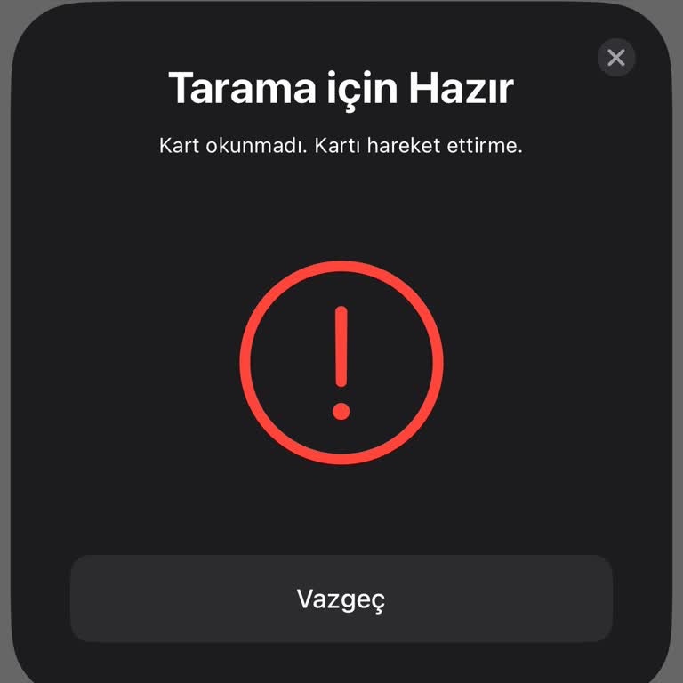 İstanbul Kart Mobil Yükleme Sorunu