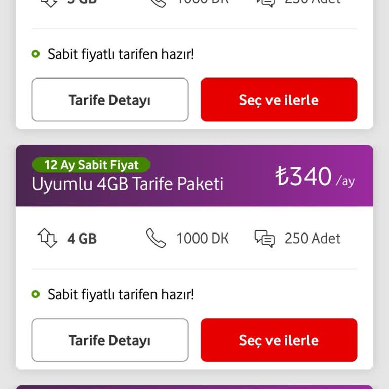 Vodafone Red Tarifesi Mağduriyeti