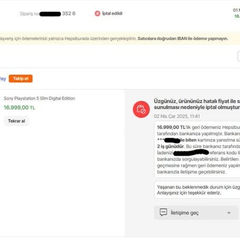 Hepsiburada'dan Eşitsiz İptal Ve Kupon Sorunu