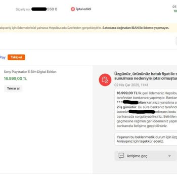 Hepsiburada'dan Eşitsiz İptal Ve Kupon Sorunu