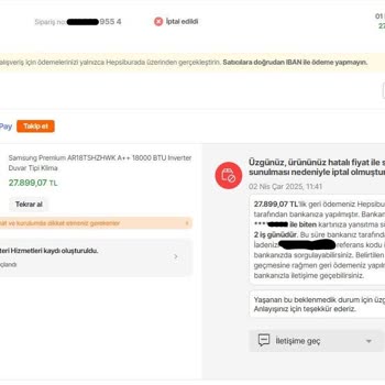Hepsiburada'dan Eşitsiz İptal Ve Kupon Sorunu