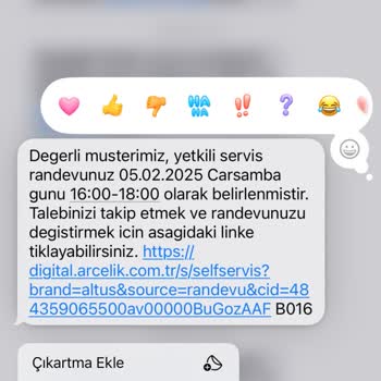 Arızalı Çamaşır Makinesi İçin Yetersiz Servis Desteği