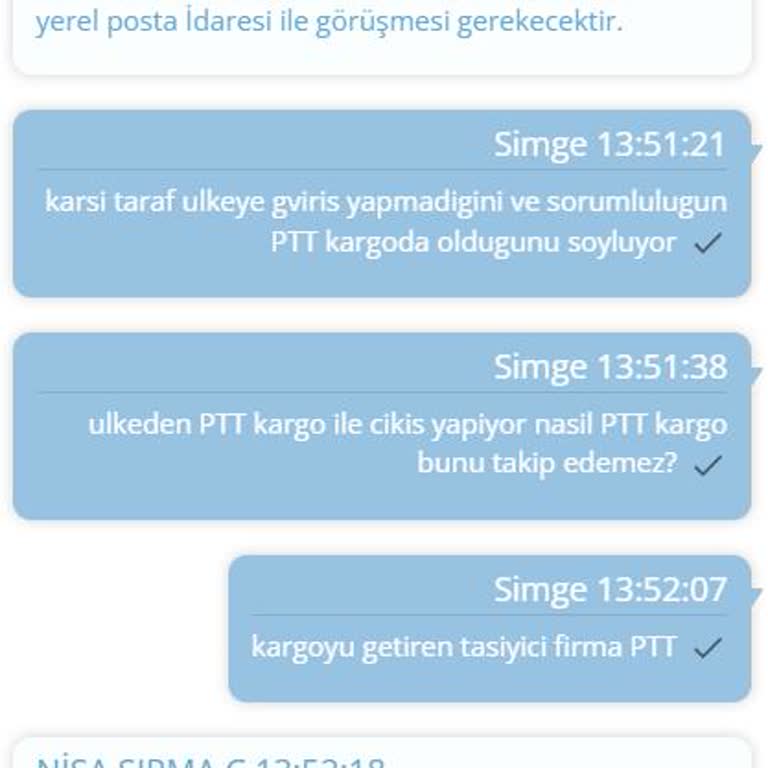 PTT Kargo İle Yurt Dışı Gönderiminde Takip Skandalı