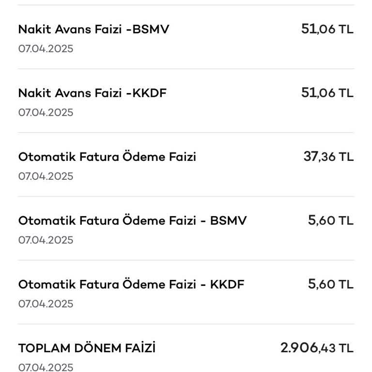 Akbank'tan Otomatik Ödeme Faizi Ve Kart Aidat Ücreti Şoku