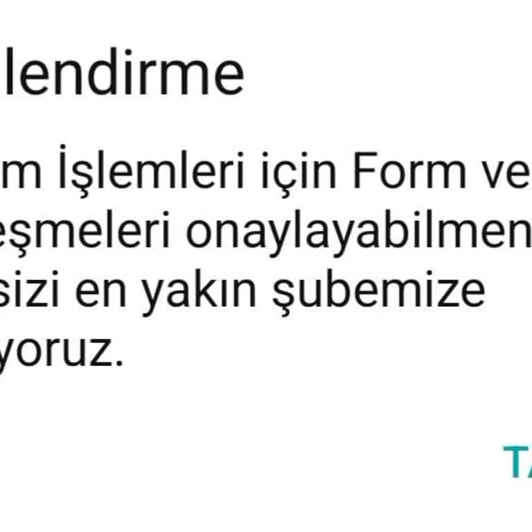 Seyrantepe Şubesi'nde Çözüm Bulamayan Müşteri Deneyimi