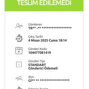 Gürsu Yurtiçi Kargo, Kargo Teslimi Yapmadı