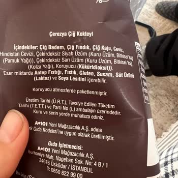 Çiğ Kuruyemişte Hayal Kırıklığı