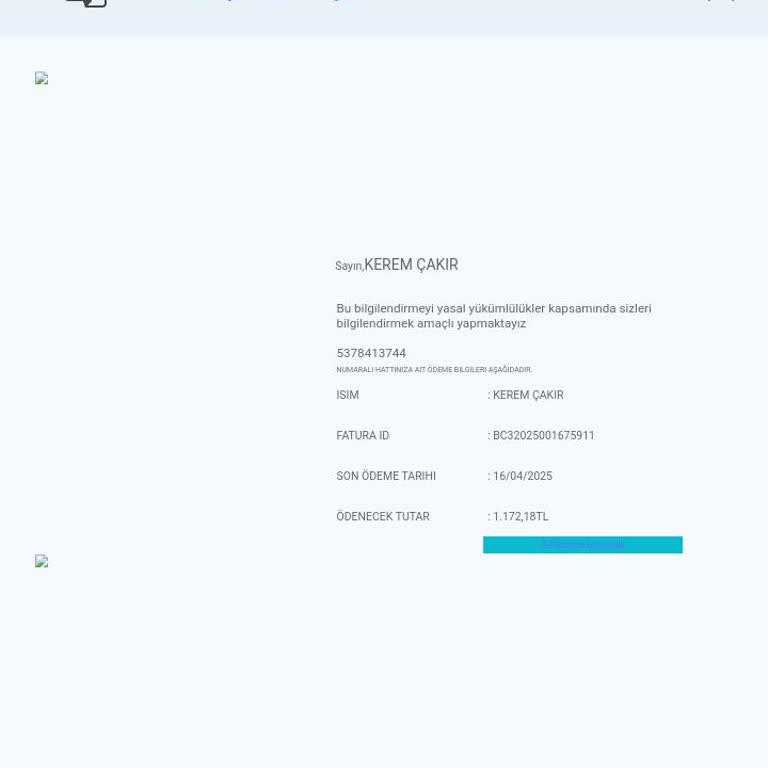 Taahhüt Süresi Sonunda Fatura Şoku