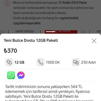 Kullanımların Devretmediği Tarifede Büyük Hayal Kırıklığı