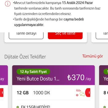 Kullanımların Devretmediği Tarifede Büyük Hayal Kırıklığı
