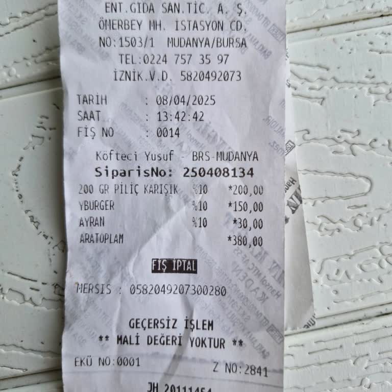 Köfteci Yusuf'ta Ödeme Sorunu Ve Geç Teslimat