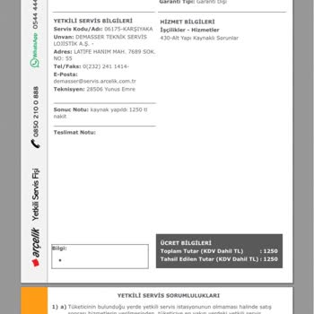 Garanti Ve Montaj Sorunu: Aldatıldım!