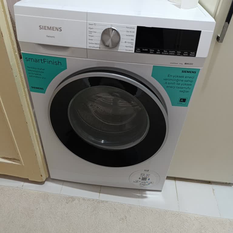 Siemens Çamaşır Makinesiyle İlgili Ciddi Sorunlar Ve İlgisiz Servis
