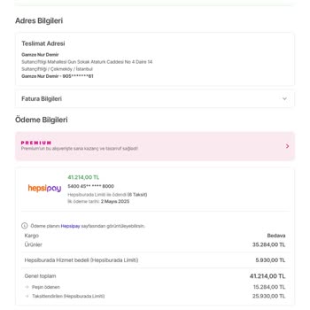 İptal Edilen Ürün İçin Ücret İadesi Sorunu
