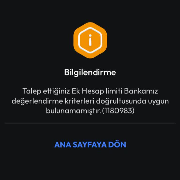 Kredi Kartı Limiti Varken Ek Hesap Sorunu