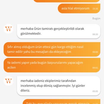 Sıfır Ürün Arızası Ve İade Sorunu