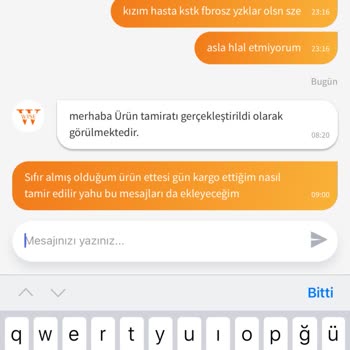 Sıfır Ürün Arızası Ve İade Sorunu