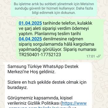 Samsung Siparişim Neden Gönderilmiyor?